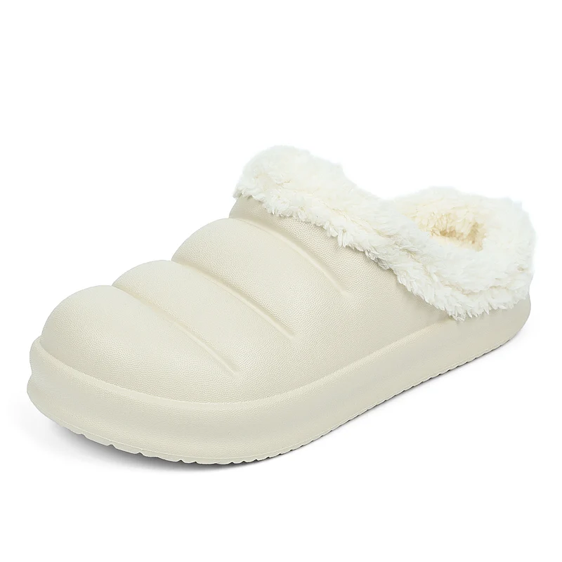 2021 Factory Wholesale Unisex Comfortable Warm Thick Indoor Winter Home Cotton Slippers For Ladies