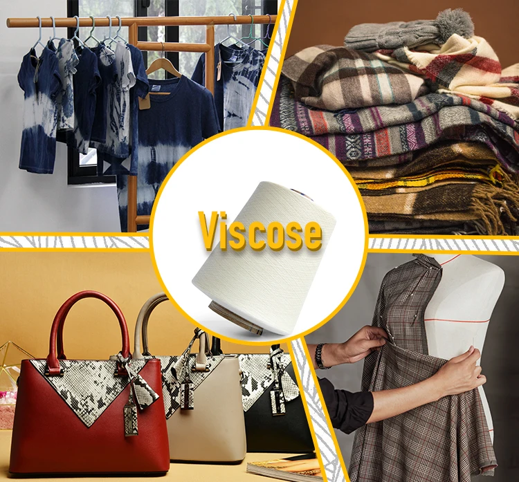 Ne 40/1 Viscose Vortex yarn for weaving