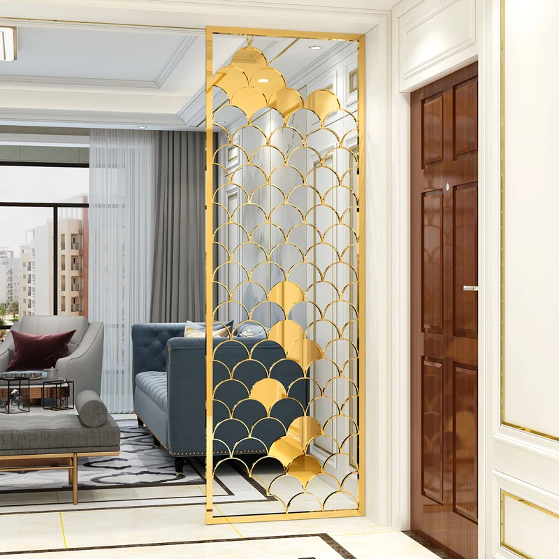 Декоративные перфорированные металлические узоры для перегородки жилых помещений из нержавеющей стали