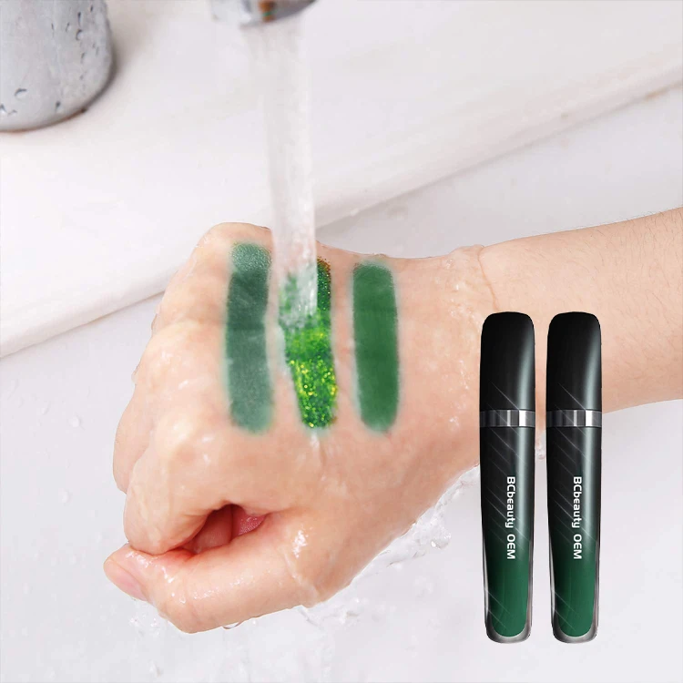 Supplier Cosmetics Set Kit Moisturizing Creamy Soft Smooth Highly Pigmented Green Private Hydrate Lipstick