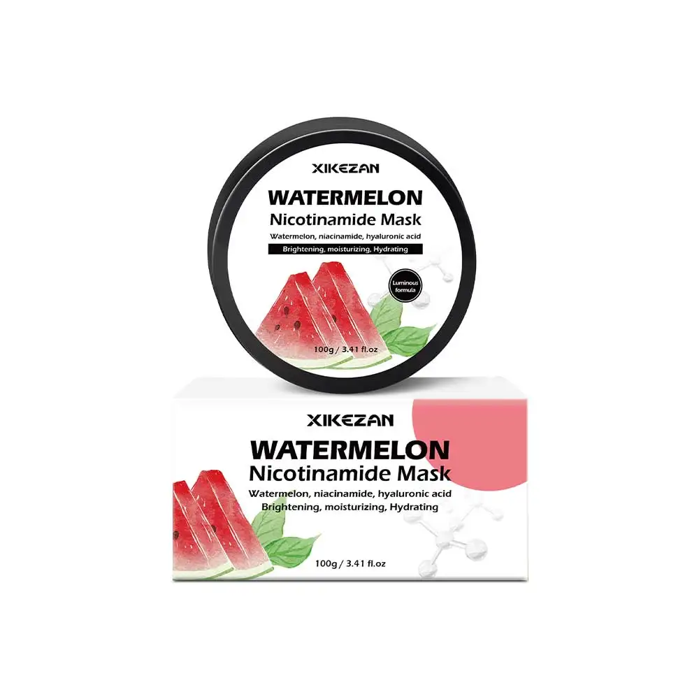 Wholesale Custom Korean Skin Care Beauty Watermelon Nicotinamide Mask Face & Body Mask Collagen Face Mask