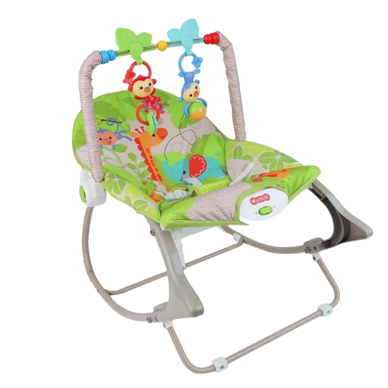 Adjustable Backrest Baby Electric Music Swing Bouncer Rocker
