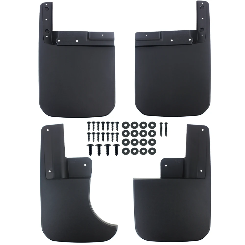 Mud Flaps 4PCS Front Rear Mudflaps Splash Guards Compatible with Jeep Gladiator 2020 2021 2022