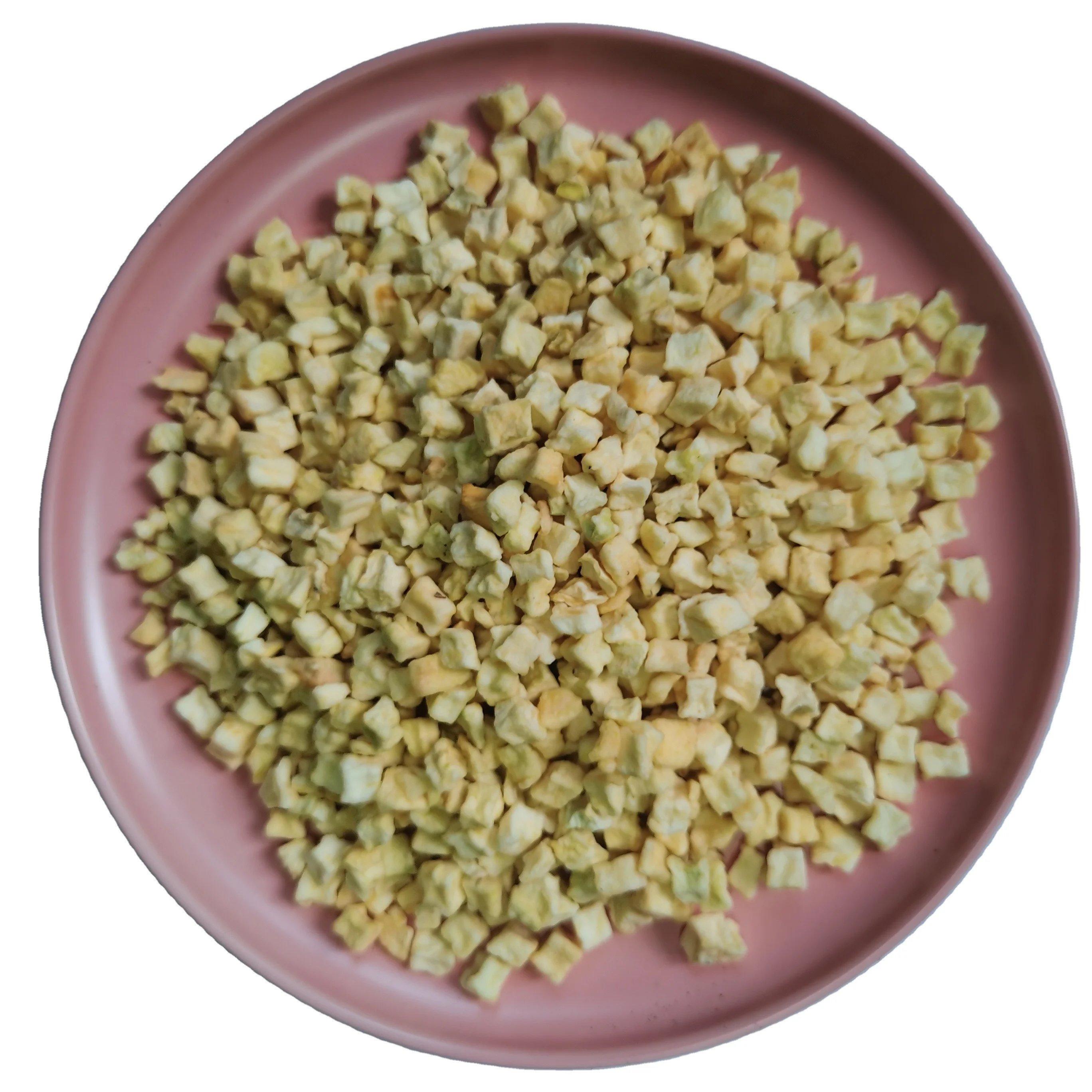 
best factory price 2021 new crop AD apple dices dehydrated apple dices dried apple dices 