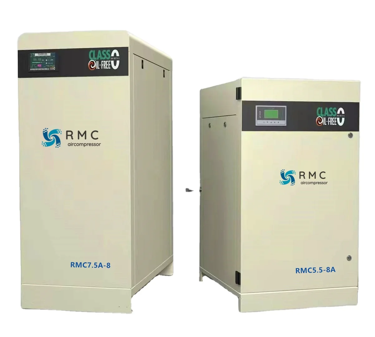 10 bar 3.7kw 5.5kw portable scroll air compressor oil free