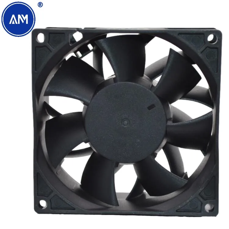 High Quality and stable performance AM Ball Bearing 5000RPM 0.75A  9.2cmX3.8cm 9238 24V DC Brushless Axial Flow Cooling fan