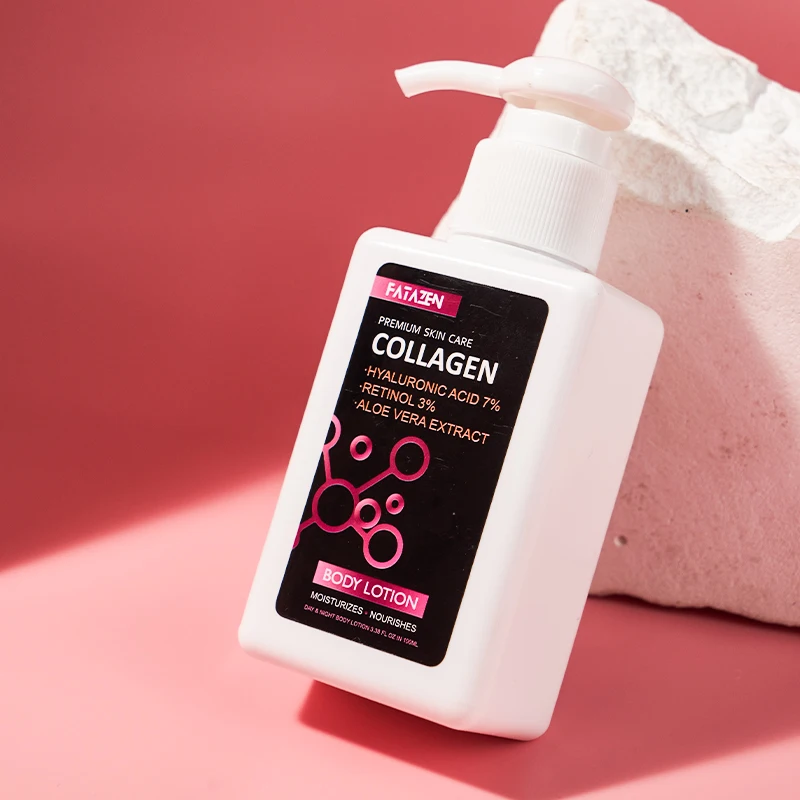 FATAZEN Beauty Products Anti-Aging Collagen Facial Cream Smoothing Moisturizer OEM ODM Skin Care Reduce Wrinkle Facial Lotion