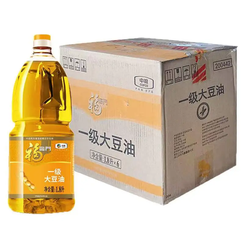 Рафинированное Соевое масло 100 рафинированная соя/6 флаконов в коробке