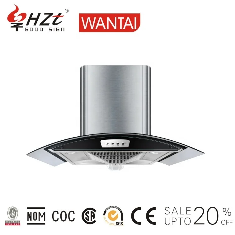 Stainless Steel Filter(optional)wall Mounted Range Hood /kitchen Exhaust Hood Kitchen Aire Range Hood Copper Free Spare Parts Ce