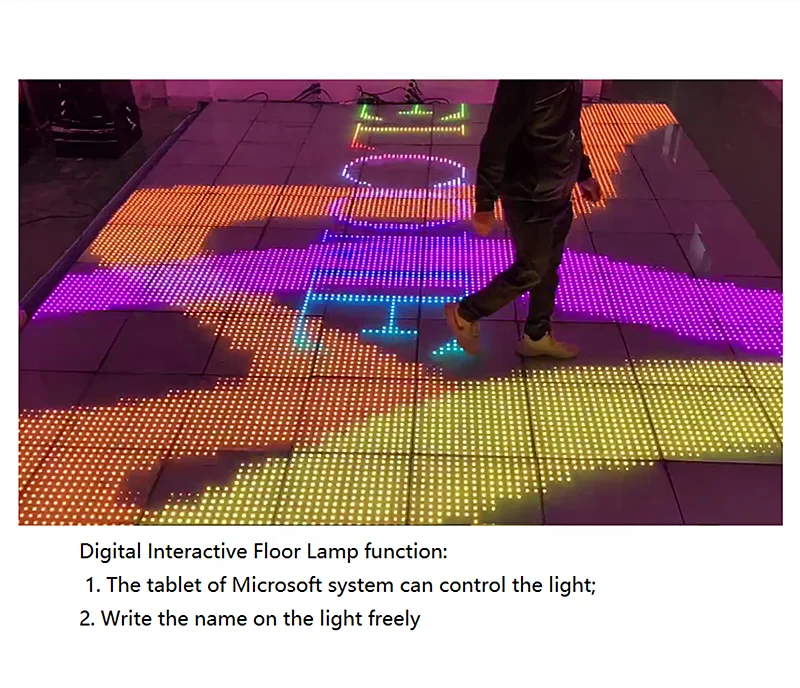 TOP Hot selling Wireless 3D Mirror Magnet LED Dancing Floor led video dance floor dancing dj lighting hot sales dj light speaker