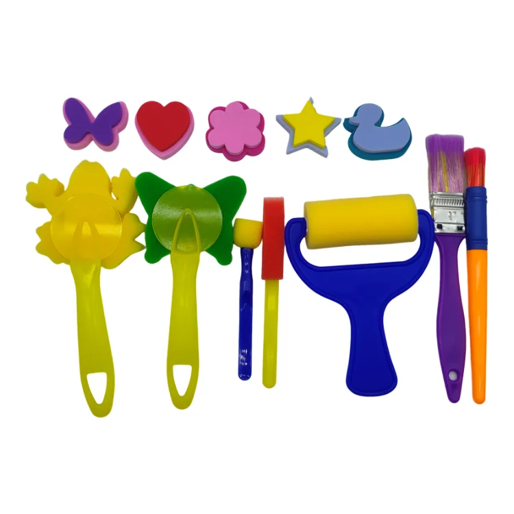 Children Painting Set Drawing Tool Brush Elementary Water Color Pen Art Stationery Learning Supplies