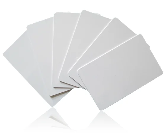 Оптовая продажа, 13,56 МГц f08 чистая rfid-карта, nfc смарт-карта, белая карта для контроля доступа