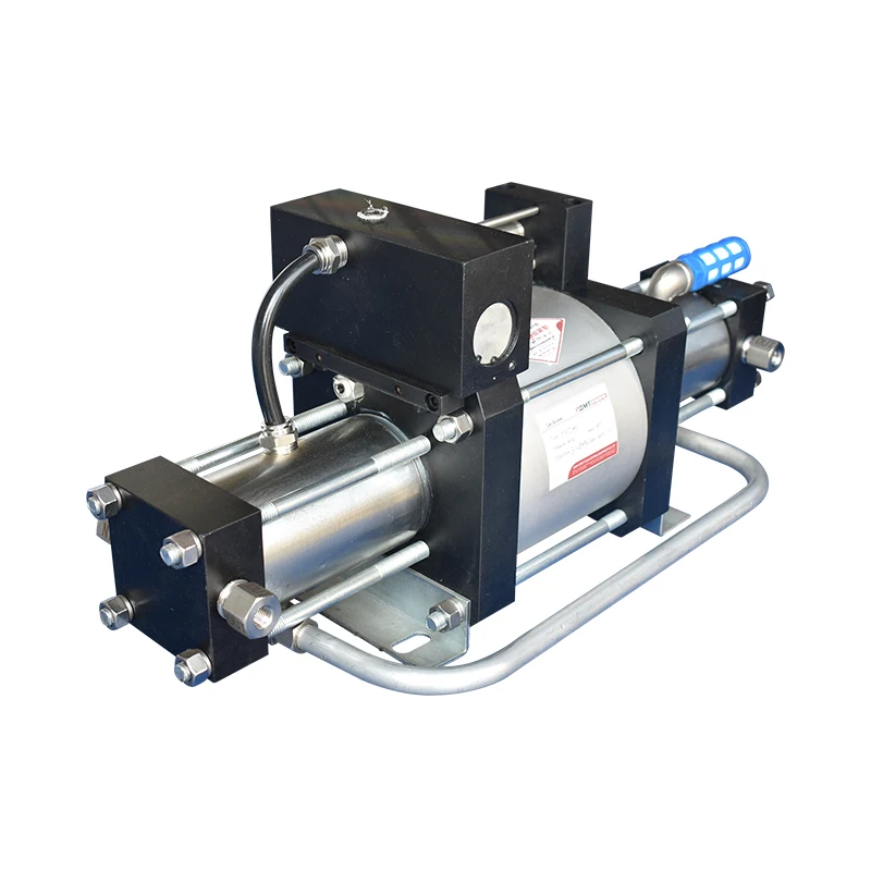 Best Quality Compressed Air Driven Pressure Liquid Helium Hydrogen Oxygen Nitrogen Natural Gas Booster Pump Cylinder