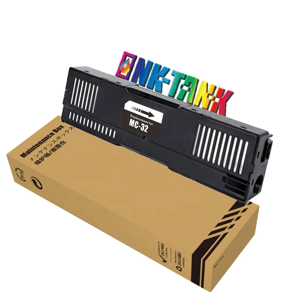 Чернильный бак MC-32 MC 32 MC32 Совместимый картридж для ремонта отходов принтера Canon TC-20 TC 20