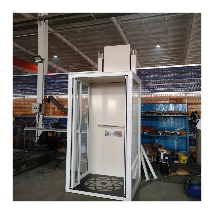 2m hydraulic vertical wheelchair platform lift