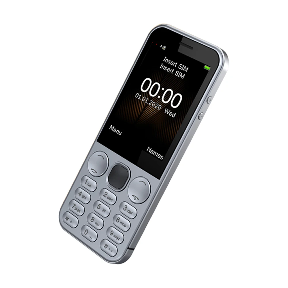 2.8 inch screen dual sim metal middle frame 1350 mAh battery 4G volte best cell phones