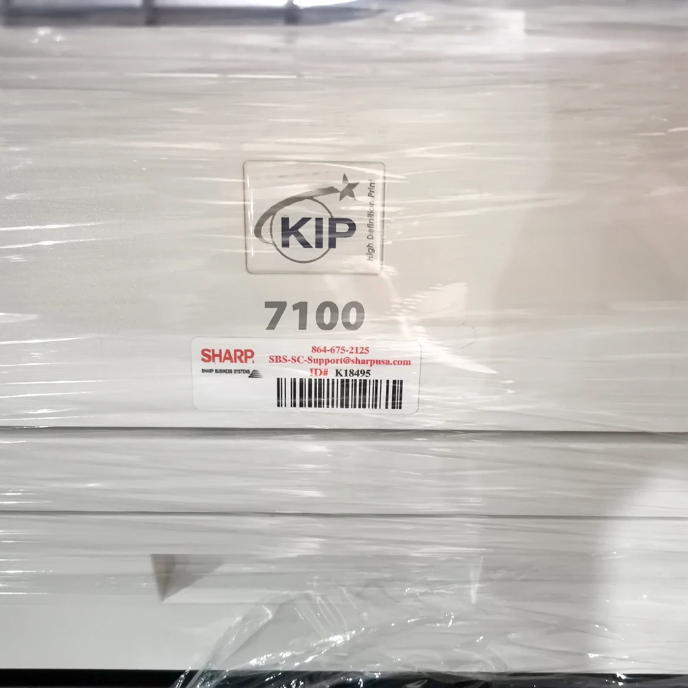 Refurbished Engineering KIP 7100 36-inch A0 Mono Wide Format Printer for Workgroup Copier with Color Scan In Good Condition