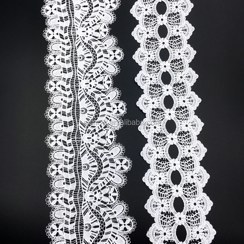 13cm Embroidery Crochet water soluble clothing decorative lace trim
