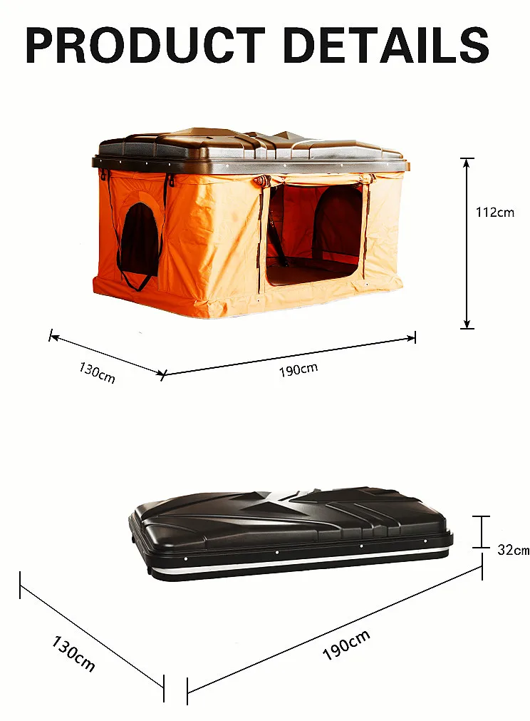 Four Seasons hard shell roof top truck tent pop up car tent