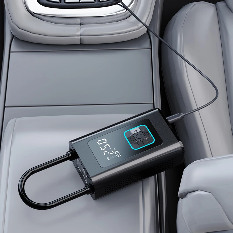 Air Pump 12V Portable Pumps Electric Tire Mini Digital Inflator