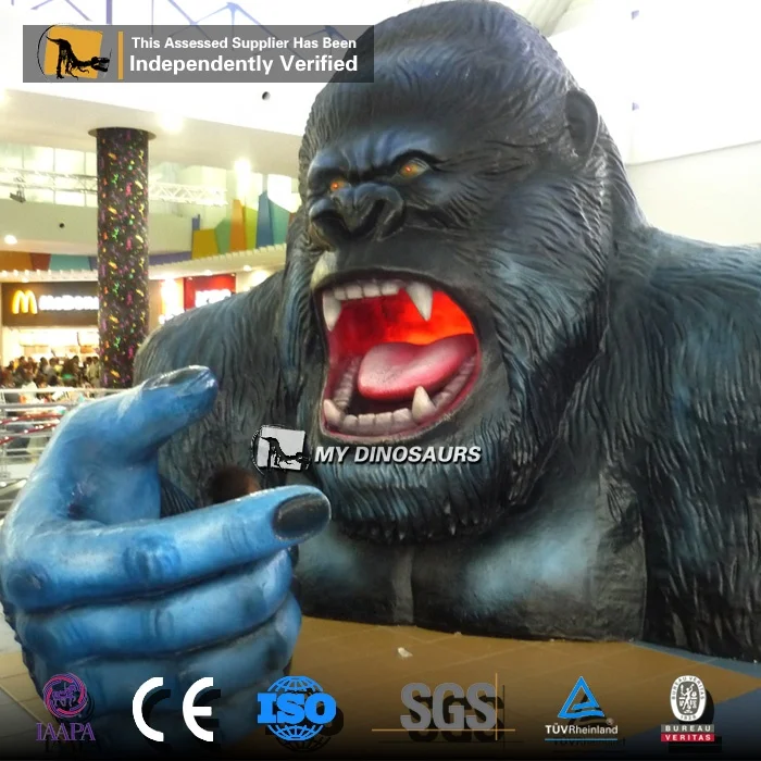 MyDino L130 кино реквизит реалистичные искусственные животные гиганты статуи Kingkong для