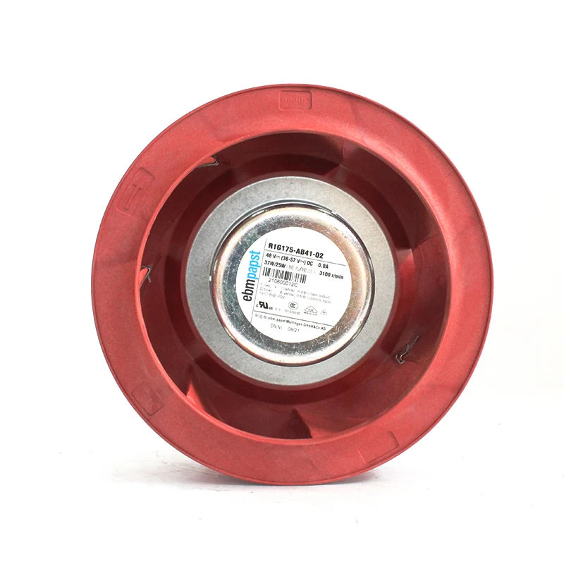 Air cleaner centrifugal fans 48V 37/25W R1G175-AB41-02 backward centrifugal fan dc 48v centrifugal fan for ebmpapst