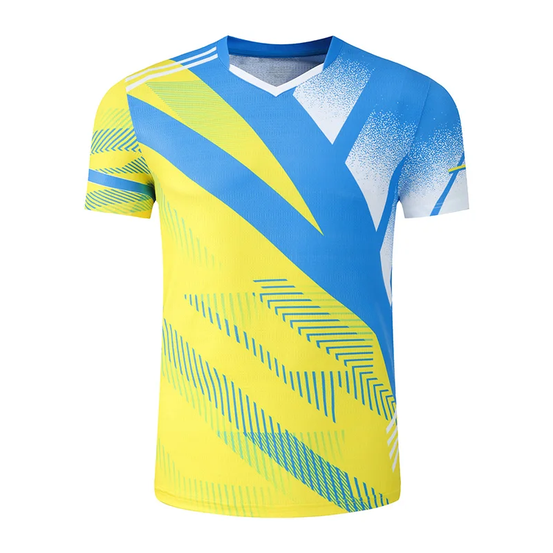 New design Fully Sublimate table tennis shirts mens apparel tennis wear club sports for women