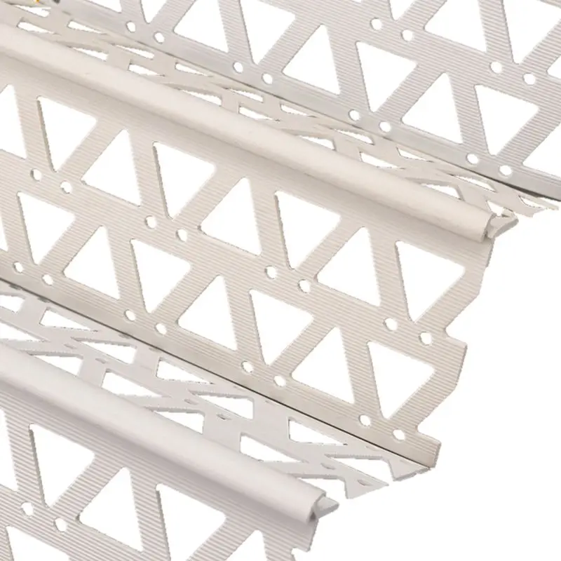 pvc plastic not metal mesh stainless steel stucco plastering ceramic tile drywall 45 degree bullnose corner bead price