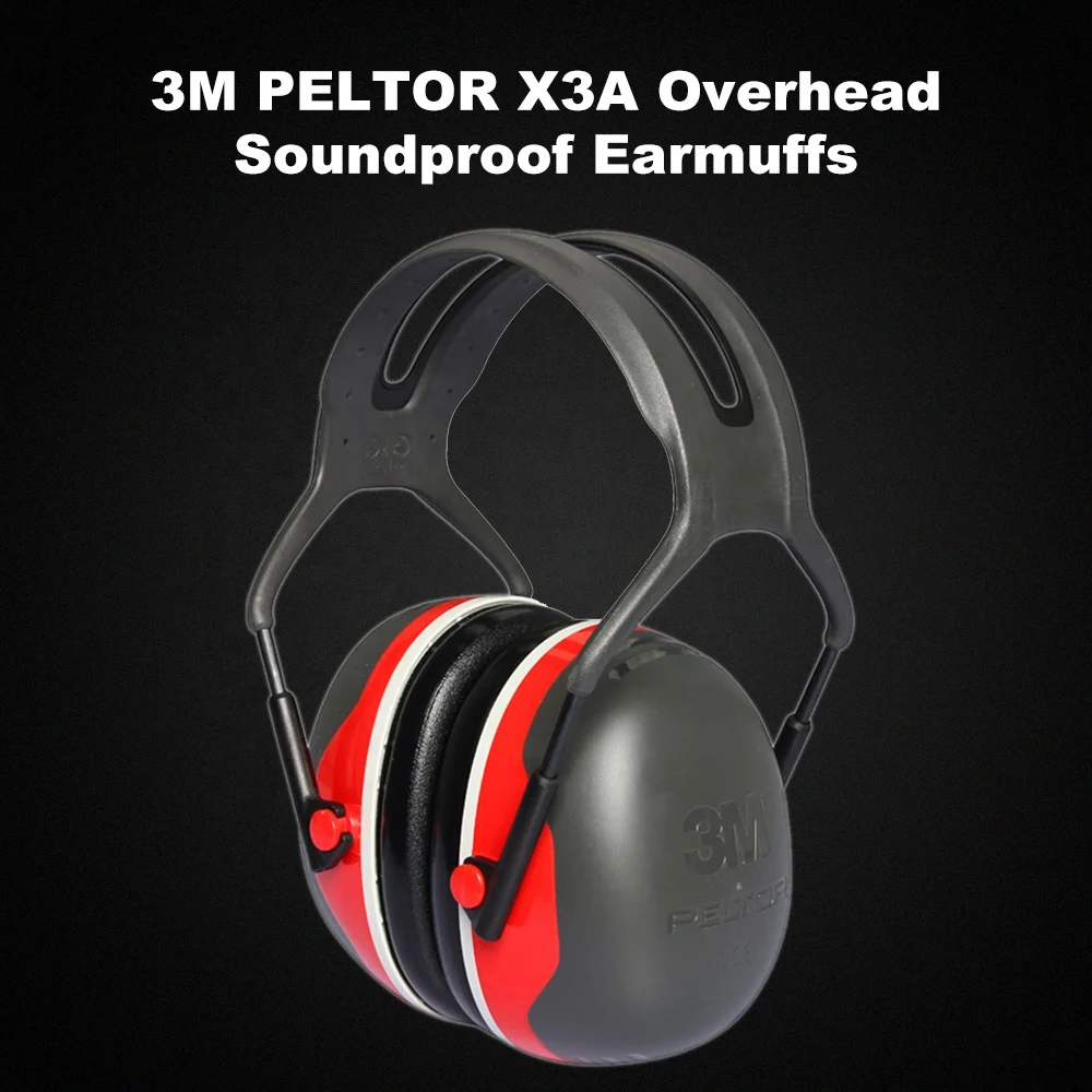 Шумоизоляционные шумоподавляющие наушники 3M PELTOR X3A 28dB NRR