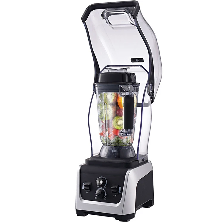 Home Kitchen Appliance 2300W Stainless Steel 6 Blades Double Protection  Smoothie Juicer Shakes Blender