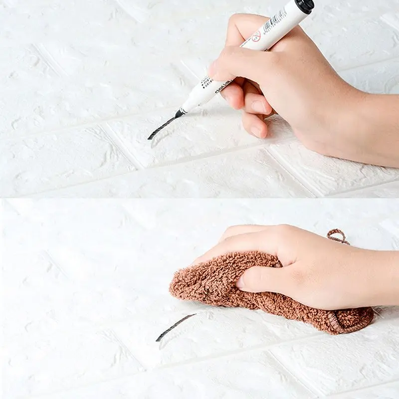 35*38*0.2cm Sofa Background Wall 3d Brick Wall Stickers Self-adhesive Panel Decal Wallpaper - Peel 3d Brick Wall Stickers