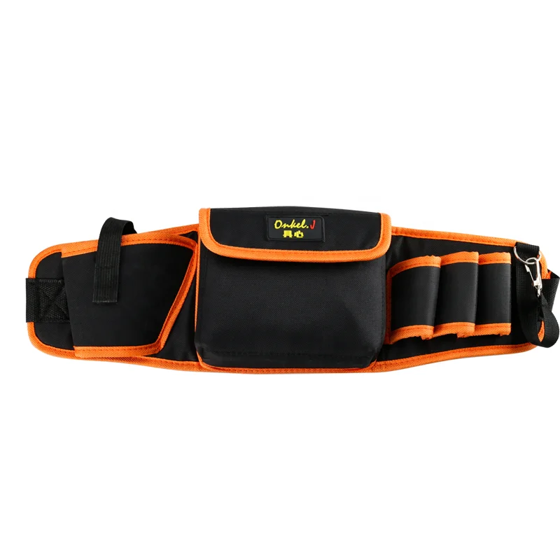 factory directly durable large compartment electrician tool bag garden tool kits waist packs oxford cloth