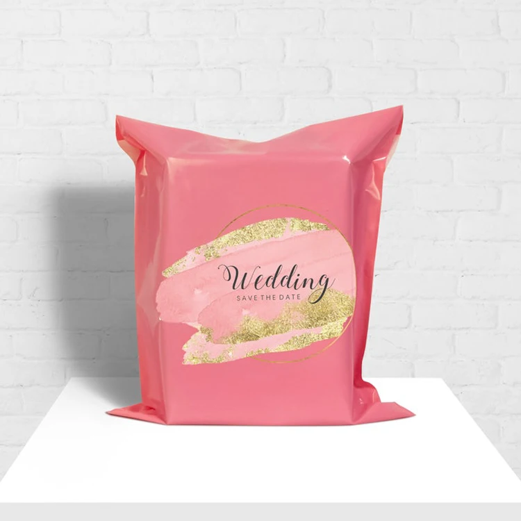 Custom Plastic Courier Bag Printed Logo Colored Polymer Mailer For Delivery Clothes Packaging Shipping Bags