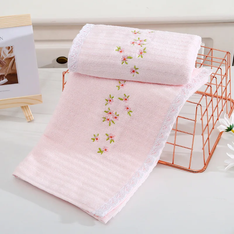 Sensitive muscles Gospel 3a pure cotton face towel Soft skin bath towel thickened not easy to drop the beard towel