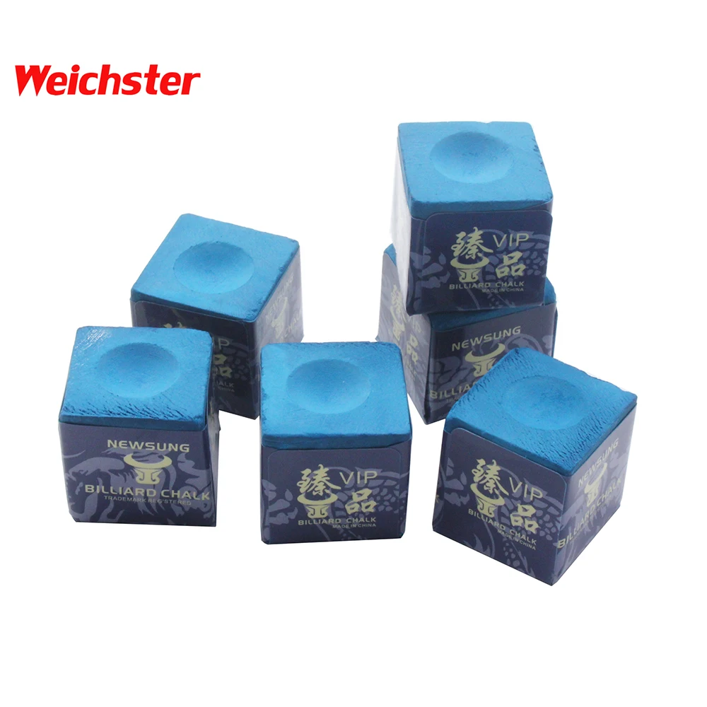 Weichster Wholesale Billiard Chalk Pool Cue Chalk Newsung Chalk 144pcs/box