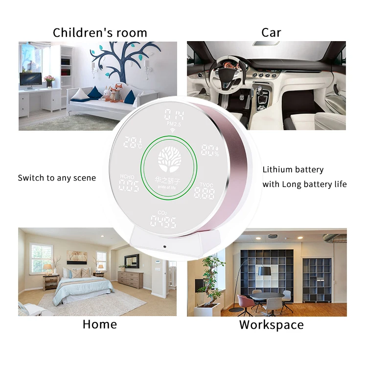  High-end OEM ODM Monitor Co2 Sensor Meter WiFi Air Quality