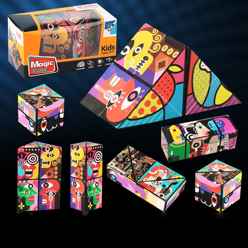 Infinity Flip fidget 3D Magic Cube Stress Relief Toys