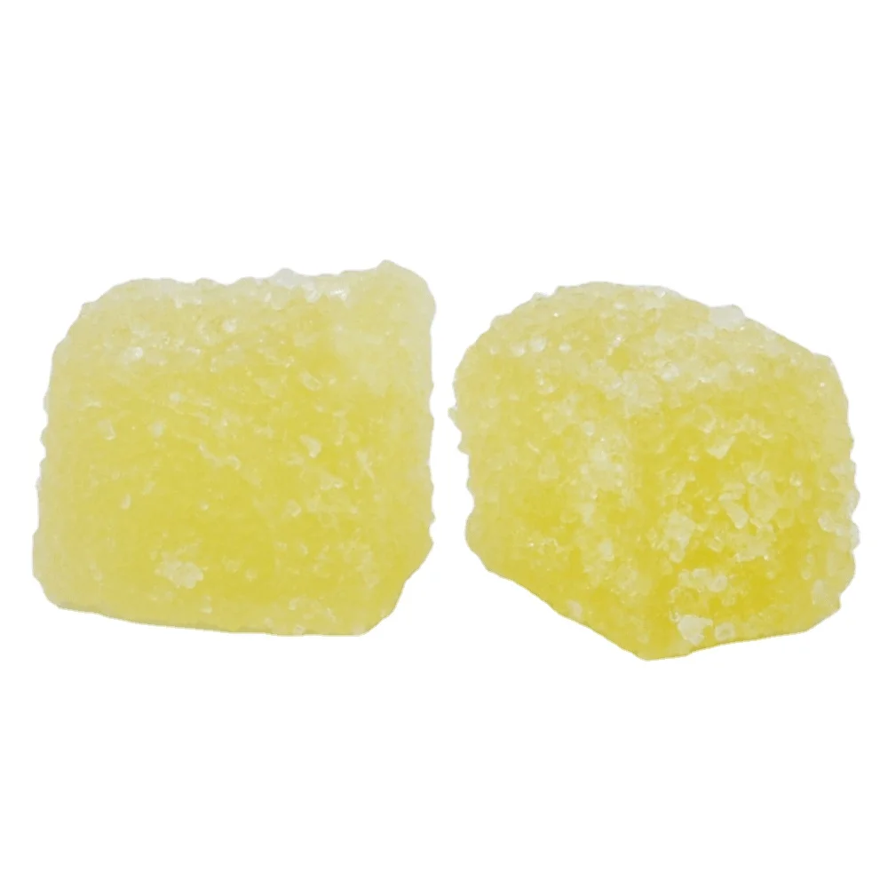 crystallized ginger cubes 8-12mm  Mixed sugar