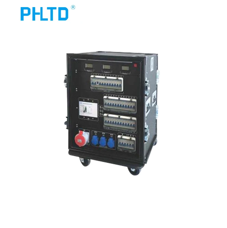 Flush Type stage light distribution box  Power Distribution Box for Stage Light Can be Customized Portable Power Distro Plug