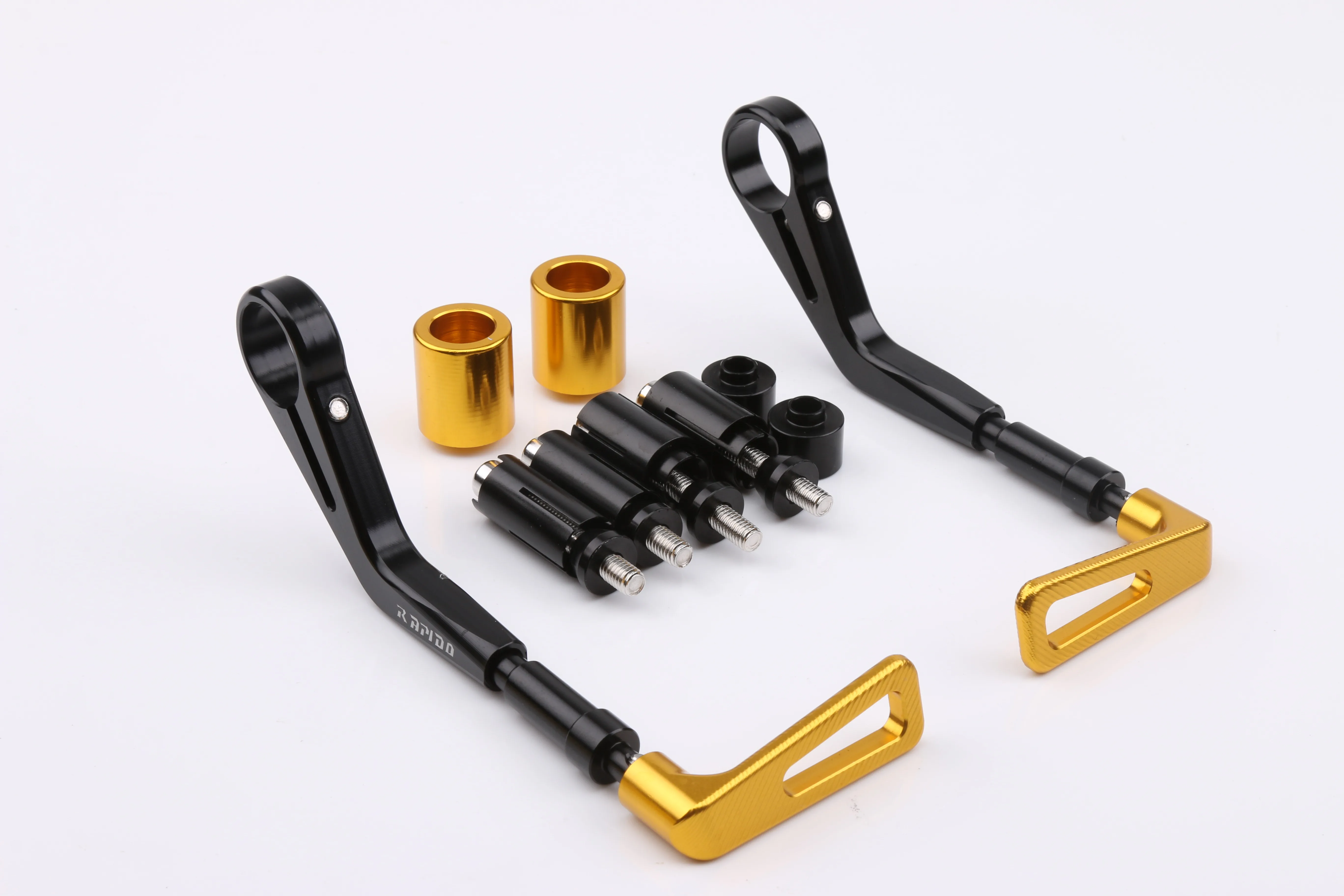 Motorcycle Handlebar Brake Clutch Levers Protector Cover CNC Aluminum Alloy Adjustable Lever Protector Security Guard Accessory