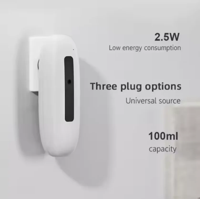 Slightly Aromatic Deluxe 100ml USB-powered waterless Perfume Dispenser Mini Oil Fragrance diffuser Home Car Home 1 year