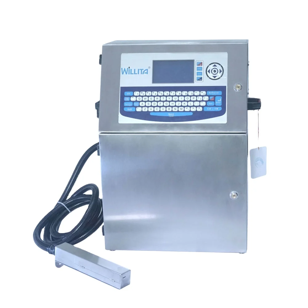 Cij Continuous Automatic Industrial Random Numbers Big Small Letter Character Inkjet Coding Ink Jet Printers printing Machines