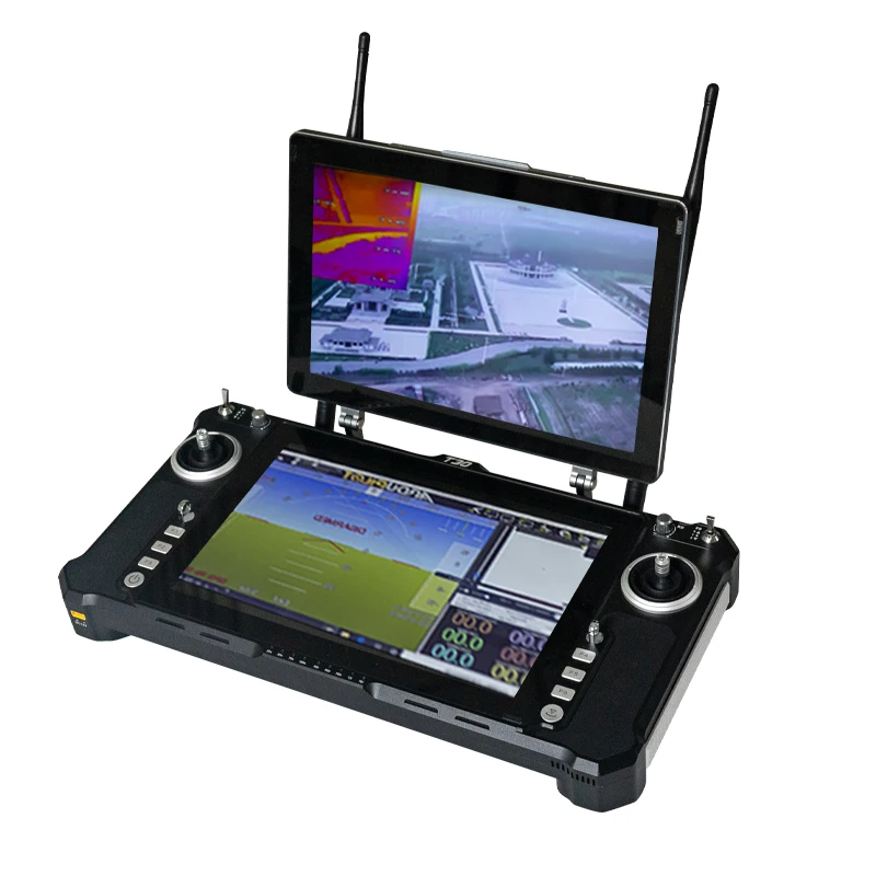 Наземная станция управления FOXTECH T30S 15 км IP53 windows10 с двойным экраном GCS