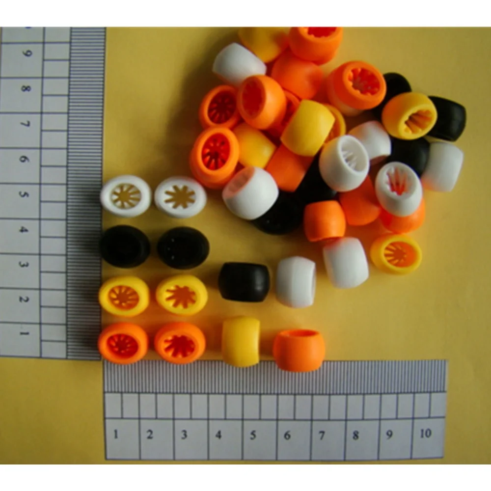 Высокобезопасный пластиковый раздвижной замок для текстильного плетеного праздничного браслета, застежка для браслета для вечеринки