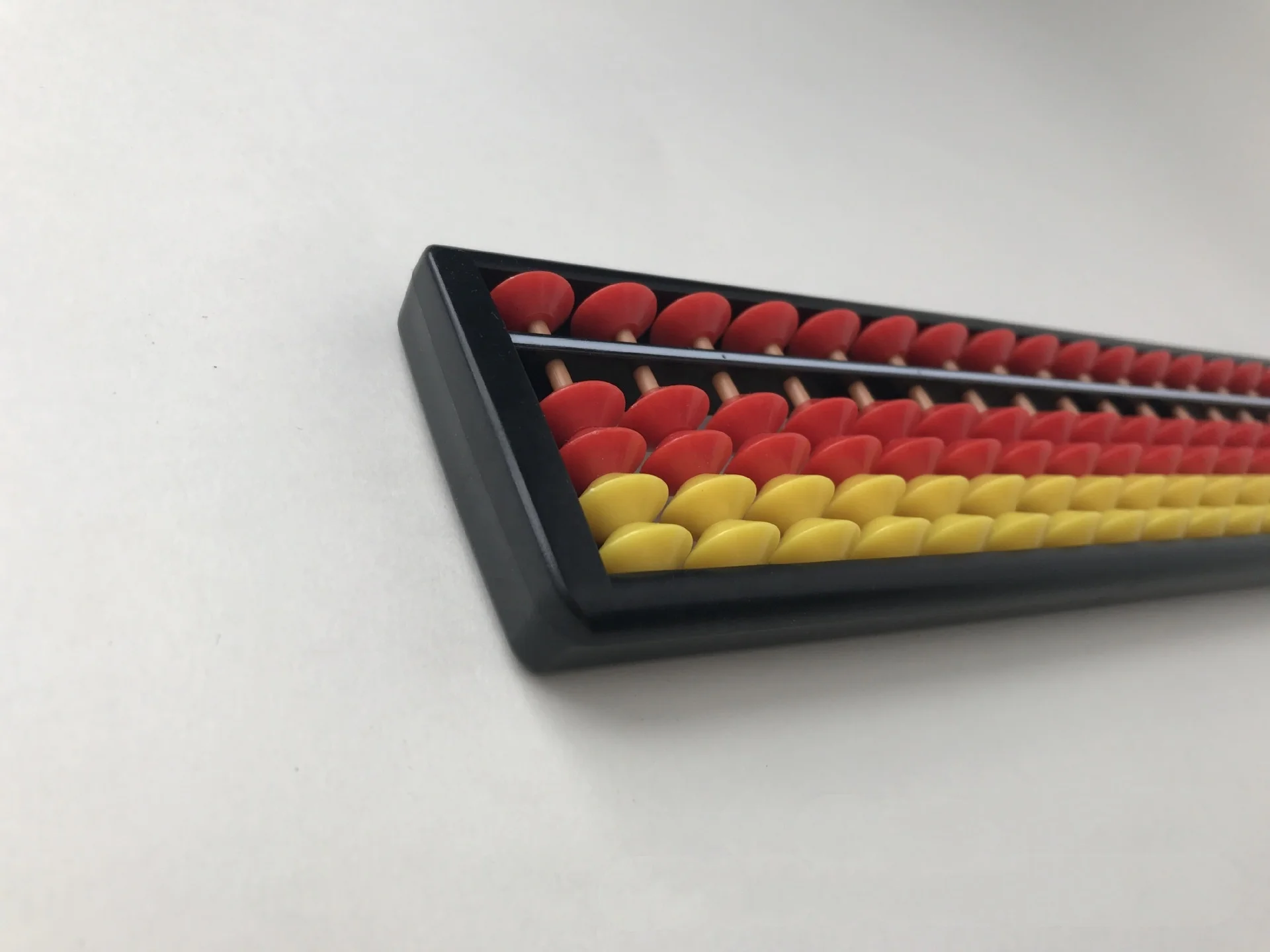 23 стержня большой размер Abacus обучение школьников дешевый китайский Пользовательский логотип OEM хорошее качество коричневый ABS пластик Soroban