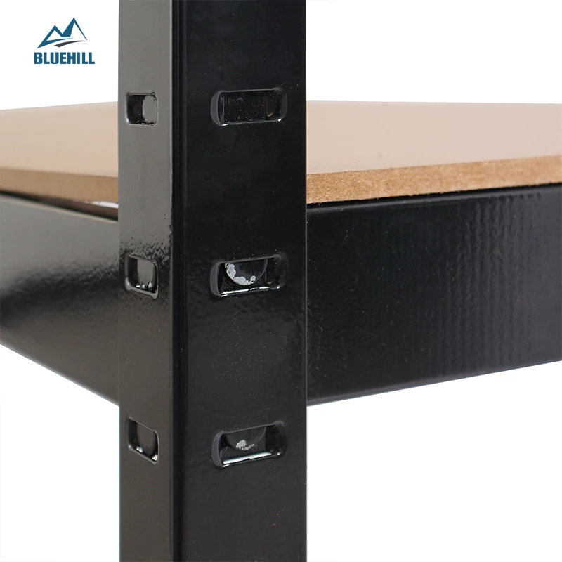 Lagerregal SCHWERLASTREGAL Steckregal Gestell Regal mit 5 слой-Schwarz