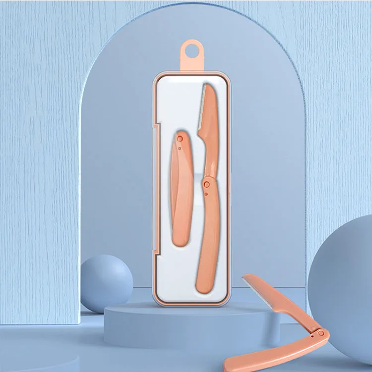 Подарочная коробка, бритва для лица, многофункциональная Бритва для бровей, триммер, Женская бритва