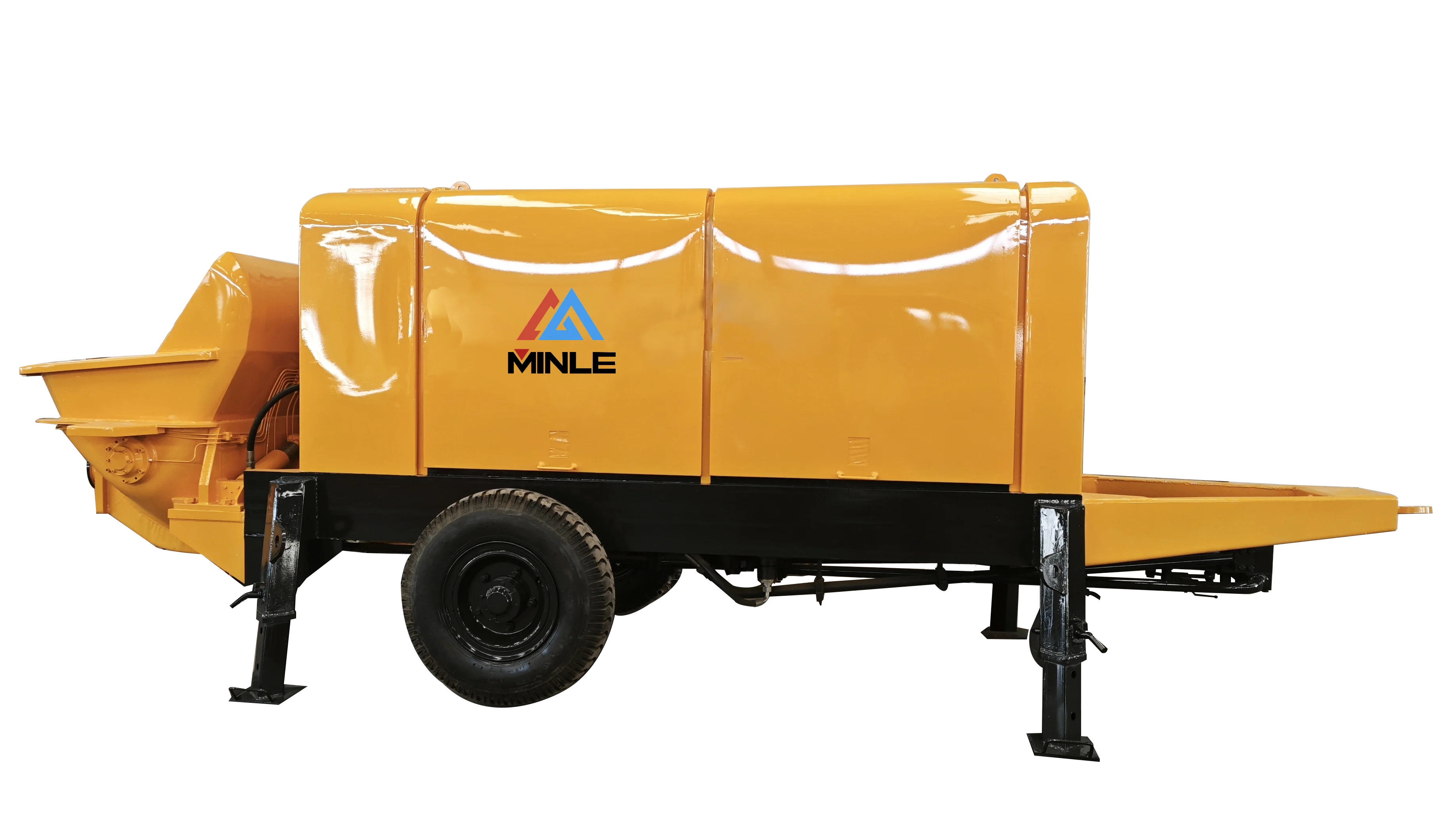 Concrete Pumping Machine Construction Equipment Concrete Pump Miniature Fine Stone Concrete Transfer Pumps