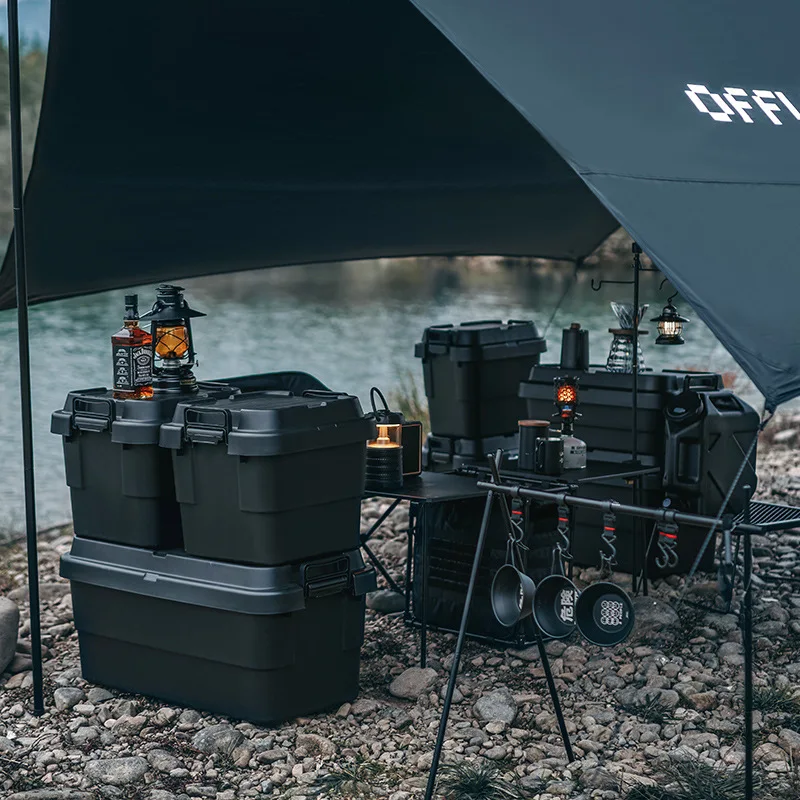 Wholesale Foldable  Open Pp Plastic Collapsible Storage Box And Bins Food Container Customized