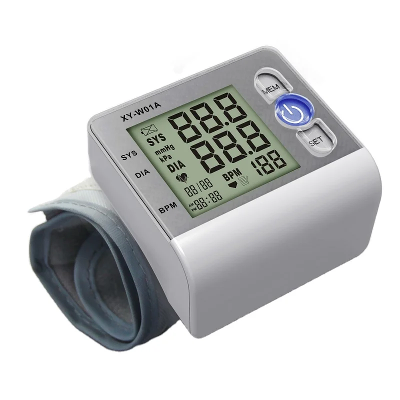 High accurate professional best price smart automatic electronic digital blood pressure wrist medical bp monitor